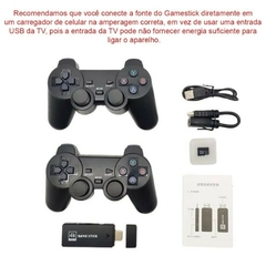 Consola retro de Videojuegos Stick Game, 10mil juegos, Controles Inalámbricos en internet