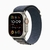 Apple Watch Ultra 2 Wi-Fi 4 Bluetooth 5.3 Caixa de titânio de 49 mm • Pulseira loop Alpina índigo