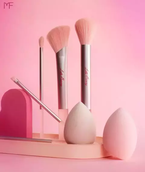 Kit de pincéis + 2 Esponjas Linha Lola Bunny - Miss Frandy
