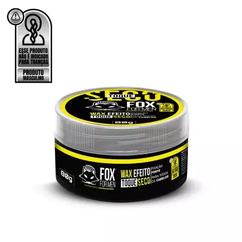 Pomada Wax Efeito Toque Seco 80g