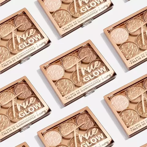 Paleta de Iluminador True Glow 6 Cores Pink 21