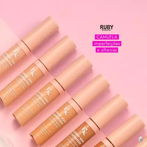 Corretivo Under Eye Corrector Ruby Kisses 10ml