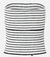 Blusa Tomara que Caia em Tricô Listrada com Pala Virada na internet