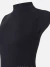 Vestido Mídi sem Manga em Ribana com Gola Alta - comprar online
