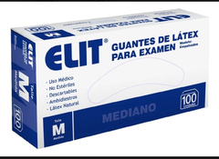 Guantes de latex x 100 u
