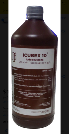 Iodo povidona 10% 1L