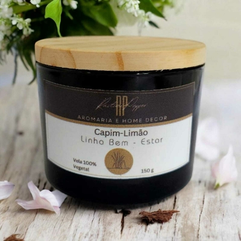 Vela Aromática - Capim-Limão - 150g - Rústica Pepper - comprar online