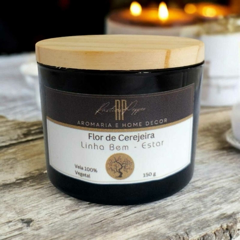 Vela Aromática - Flor de Cerejeira - 150g - Rústica Pepper - comprar online