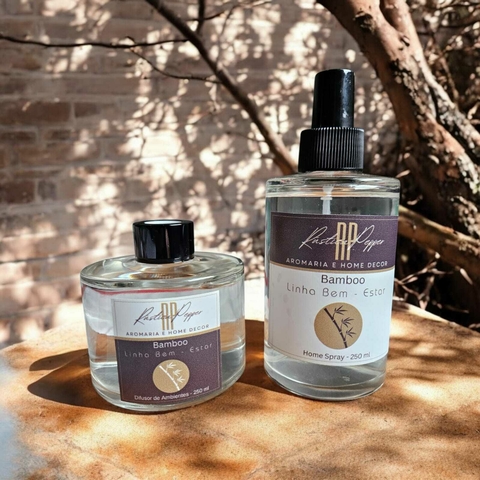 Bamboo - Kit Essencial - Difusor/Home Spray - 250 ml - Rústica Pepper - comprar online