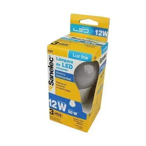 Foco Led 12W Luz Blanca Sanelec 1327 - comprar en línea