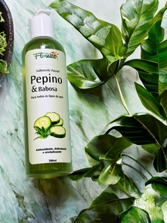 Sabonete facial de pepino e babosa