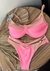 Biquini Meia Taça - Rosa e Cirrê Glow - comprar online