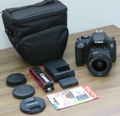 Câmera Digital Canon T4i/650d 18 Mpx Touch + Lente - comprar online