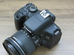 Câmera Digital Canon T4i/650d 18 Mpx Touch + Lente - comprar online