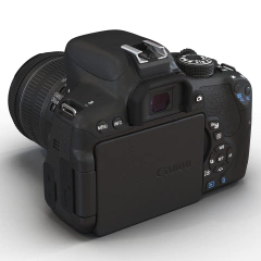 Câmera Fotográfica Canon EOS Rebel T6i + Lente EF-S 18-55mm - Renove Câmeras