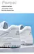 Sapatos esportivos britânicos Low Top para homens, sola grossa, exercícios, to - HotSoul