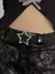Cinto de fivela estrela strass para mulheres, Y2K, punk, estilo de rua, estrela, - comprar online