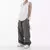 Calça de cintura larga masculina com elástico da Beysaurt
