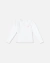 BLUSA MANGA LONGA EM COTTON LIGHT - BRANCA