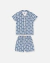 CONJUNTO PIJAMA AMERICANO MENINO CHARPEY - AZUL