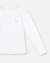 BLUSA MANGA LONGA EM COTTON LIGHT - BRANCA - comprar online