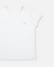 BLUSA MANGA CURTA EM SUEDINE MENINA - BRANCA - comprar online