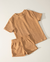 CONJUNTO OVERSIZED EM MALHA BLOCK - CAPUCCINO na internet