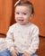 SUETER EM TRICOT MENINA - OFF - Sofi & Lolo