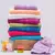 TOALLÓN ARCO IRIS LISA BAÑO - comprar online
