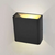 Arandela clean led quadrada 3w 3000k 140lm ip65 – Blumenau 23533001