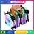 GMRGB CPU Cooler Silent RGB 6 Heatpipes 3 Ventiladores Ventilador PWM 4PIN Para