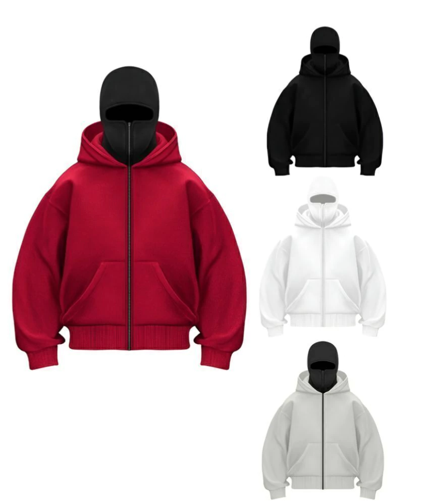 Campera Balaclava Rojo