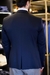 Blazer Slim Lapela Entalhada Malha Tecnológica - Azul Marinho - Alfaiataria Casa Nova