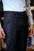 Calça Social Alfaiataria Poliviscose Com Elastano Cambraia Clássica - Preta - comprar online