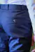 Calça Alfaiataria Sarja com Elastano Slim - Azul Marinho na internet