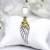 Berloque Asa do Amor Banhado a Ouro - comprar online