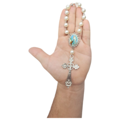 Dezena Terço Carro Retrovisor Nossa Senhora de Lourdes