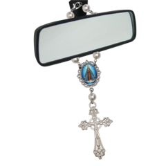 Dezena Terço Carro Retrovisor Nossa Senhorada Aparecida - comprar online