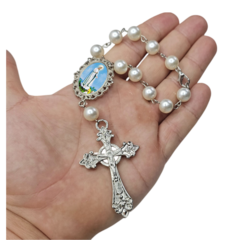 Imagem do Dezena Terço Carro Retrovisor Nossa Senhora de Fatima