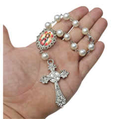 Dezena Terço Carro Retrovisor Nossa Senhora de Guadalupe