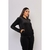 Conjunto de Calça e Jaqueta Com Capuz de Veludo Plush - Feminino - Estilo Unicy