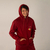 Hoodie Braille - Vinotinto - Corazón - tienda online