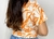 Blusa Semi Cropped com Mangas
