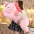 25-100cmkawaii unicórnio gigante brinquedo de pelúcia unicórnio macio bonecos na internet