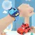 Crianças Mini Relógio de Controle Remoto Carro, Novidade RC Car Toy, Desenhos