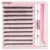 Kit Cílios Individuais com Lash Bond e Seal Extension, Natural, Longo, DIY, Clu na internet