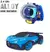 Crianças Mini Relógio de Controle Remoto Carro, Novidade RC Car Toy, Desenhos na internet