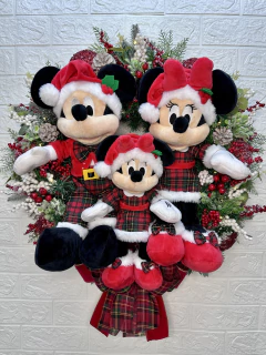 Guirlanda de Natal 65 cm, coleção DISNEY FAMILIA MINNIE - comprar online