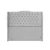 Cabeceira de Cama Box Casal 140 cm Dubai Premium - Veludo Cinza - comprar online