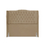 Cabeceira de Cama Box King 195 cm Dubai Premium - Veludo Bege Escuro - comprar online